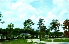 Delux Motel, Orange Blossom Trail, APOPKA, Florida Chrome Advertising Postcard