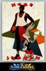 1992 Michael Jordan HARE JORDAN Promo Card Bugs Bunny