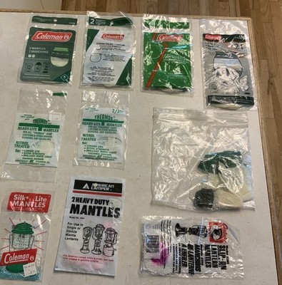 Big Lot Of Coleman Lantern Mantles In Original Packages 