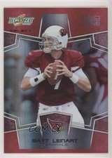 2008 Score Select Red Zone 14/30 Matt Leinart #1 6f8