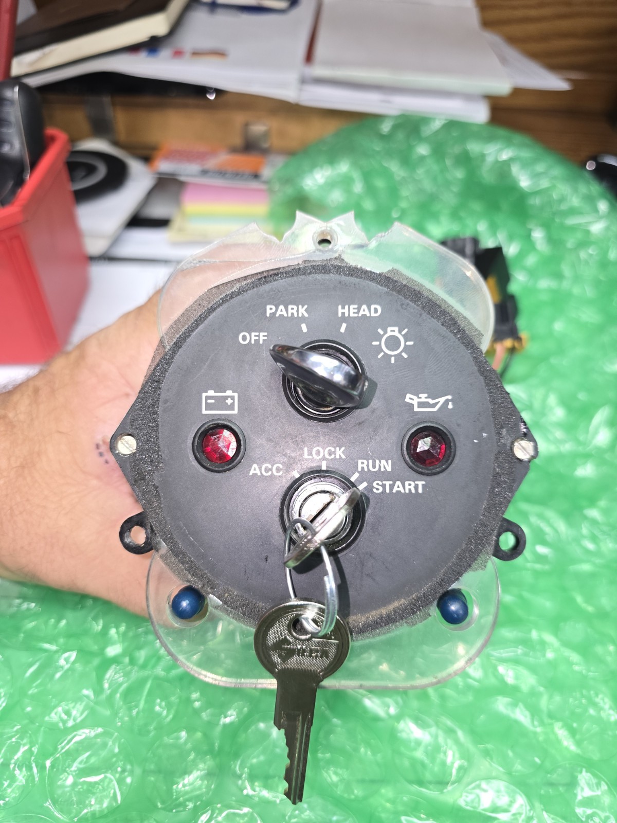 ROLLS ROYCE SPUR SPIRIT IGNTION SWITCHBOX WITH KEYS