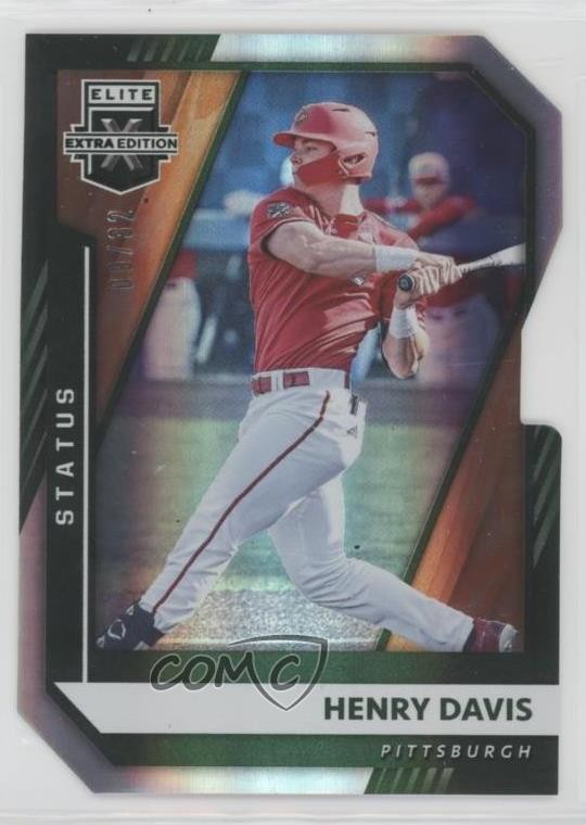 2021 Panini Elite Extra Edition Status Die-Cut 9/32 Henry Davis #1 1c0s
