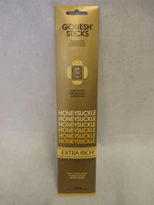 Gonesh Extra Rich Incense Sticks Honeysuckle 12 Packs of 20 (240 Count)