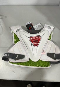 Maverik Men's M5 EKG Speed Pad White Lacrosse Size Large Chest Protector Mens