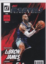 LeBRON JAMES 2022 Donruss NET MARVELS #3 Basketball NBA Card LOS ANGELES LAKERS!