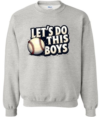 Let's Do This Boys Baseball Mom Tee - Funny Game Day Graphic Top Sweatshirt