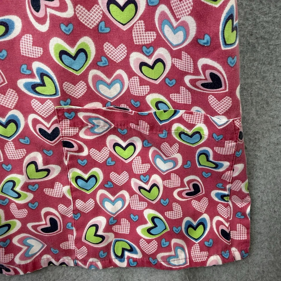 Exfoliantes Uniforme Tafford Mujer Corazones Rosa Medianos Foto 4 de 4