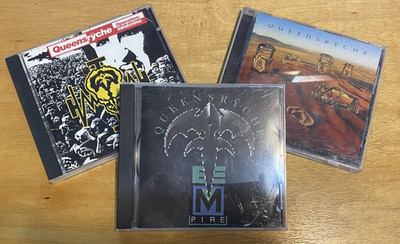 Queensryche 3 CD Lot - Empire, Operation: Mindcrime, Hear in the Now Frontier