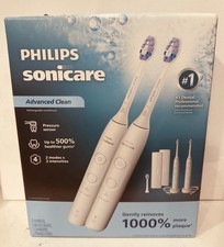 Philips Sonicare Advanced Clean Rechargeable Electric Toothbrush 2 Pack