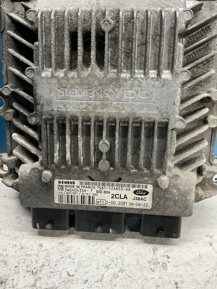 2006 FORD FIESTA-mk6 Facelift-TDCI-LOCK+ECU KIT WITH 2 Keys - Image 2 of 4