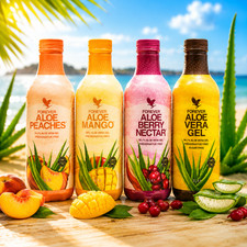 Forever Living Aloe Vera Gel / Mango / Berry ...
