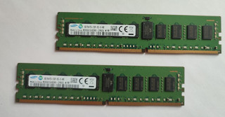 16GB (2x8) Samsung M393A1G40DB0 CPB2Q 8GB DDR4 SDRAM RDIMM mit ECC Server Speich