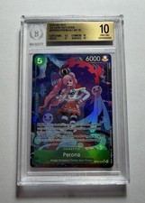 2026 One Piece Perona OP14-033 BGS 10 PRISTINE Alt Art SR ENGLISH
