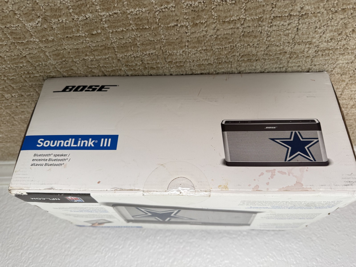 Bose Soundlink III Bluetooth Speaker - Silver for sale online | eBay