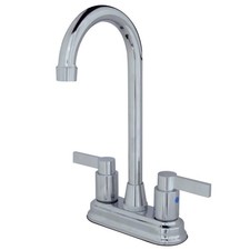 Kingston Brass KB849.NDL NuvoFusion 1.8 GPM Standard Bar Faucet - Chrome