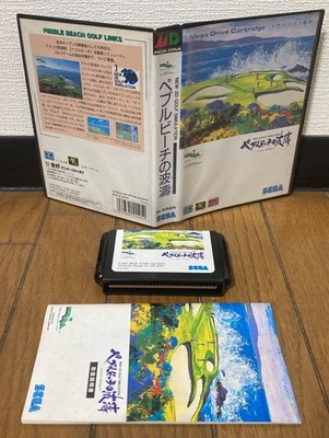 Mega Drive * PEBBLE BEACH NO HATO * Japan sehr guter Zustand