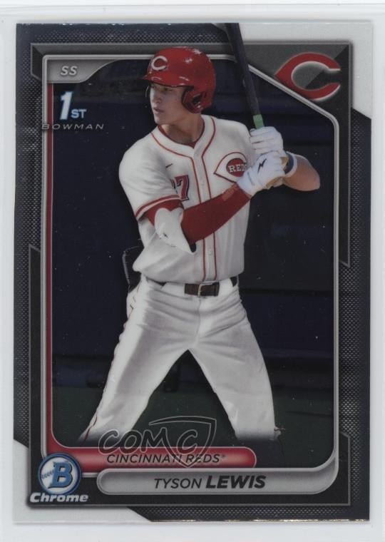 2024 Bowman Draft Chrome Tyson Lewis #BDC-44 y6t