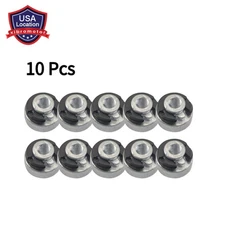 10pcs Motorcycle Rear Fender Seat Nut Mounting Bolt For Harley Touring 1996-up