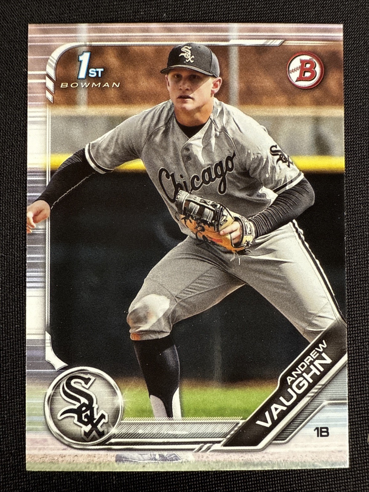 Andrew Vaughn 1st Rookie Card RC 2019 Bowman Draft #BD-100