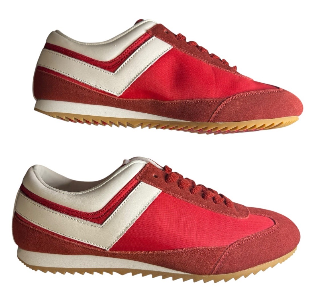 Sneakers basse PONY Racer scamosciate retrò 550 10420 uomo taglia 10