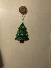Greenbrier International Mini Decorated Christmas Tree , Made With Garland,