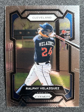 2024 Panini Prizm #202 Prospect Ralphy Velazquez Cleveland Guardians