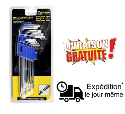 Torx Schlüssel Komplettset 9 Größen Profi Werkzeuge Basteln