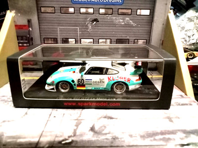 PORSCHE 911 GT2 993 EVO 24h Le Mans 2000 #60 Gartzen Slater Kendall Spark 1:43