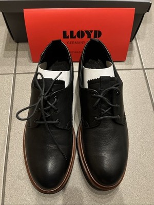 Lloyd Halbschuhe Schwarz Schnürung Extra Light 22-349-00 Damen UNGETRAGEN 