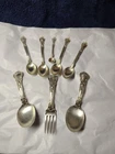 Gorham Chantilly Sterling Silver Spoons And Forks Pat 1895