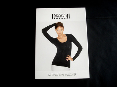 Wolford Merino Luxe Pullover Schurwolle TANGO NEU OVP RED ROT Gr. S langarm RARE