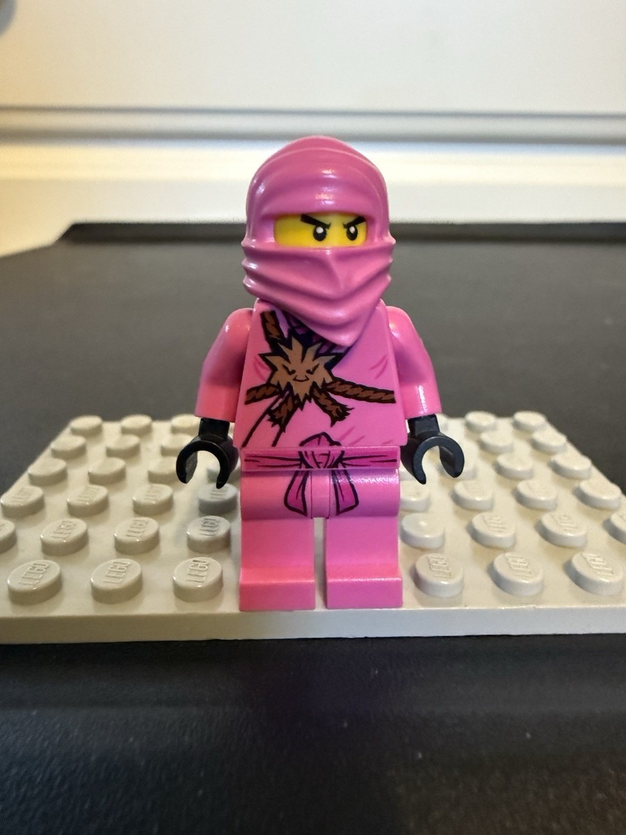 LEGO Ninjago Zane Avatar Pink Ninja minifigure Wrong Head 71708