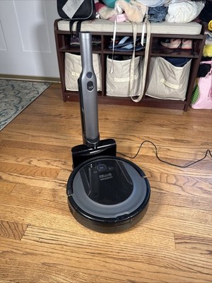 2 Piece Shark ION Cleaner RV851WV Robot Wi-Fi Ready Vacuum & WV220 Wandvac