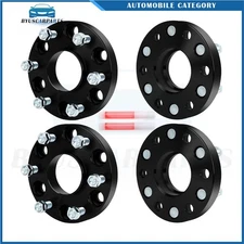 4Pcs 1" 6x5.5 Hub Centric Wheel Spacers For 1999-2025 Chevrolet Silverado 1500