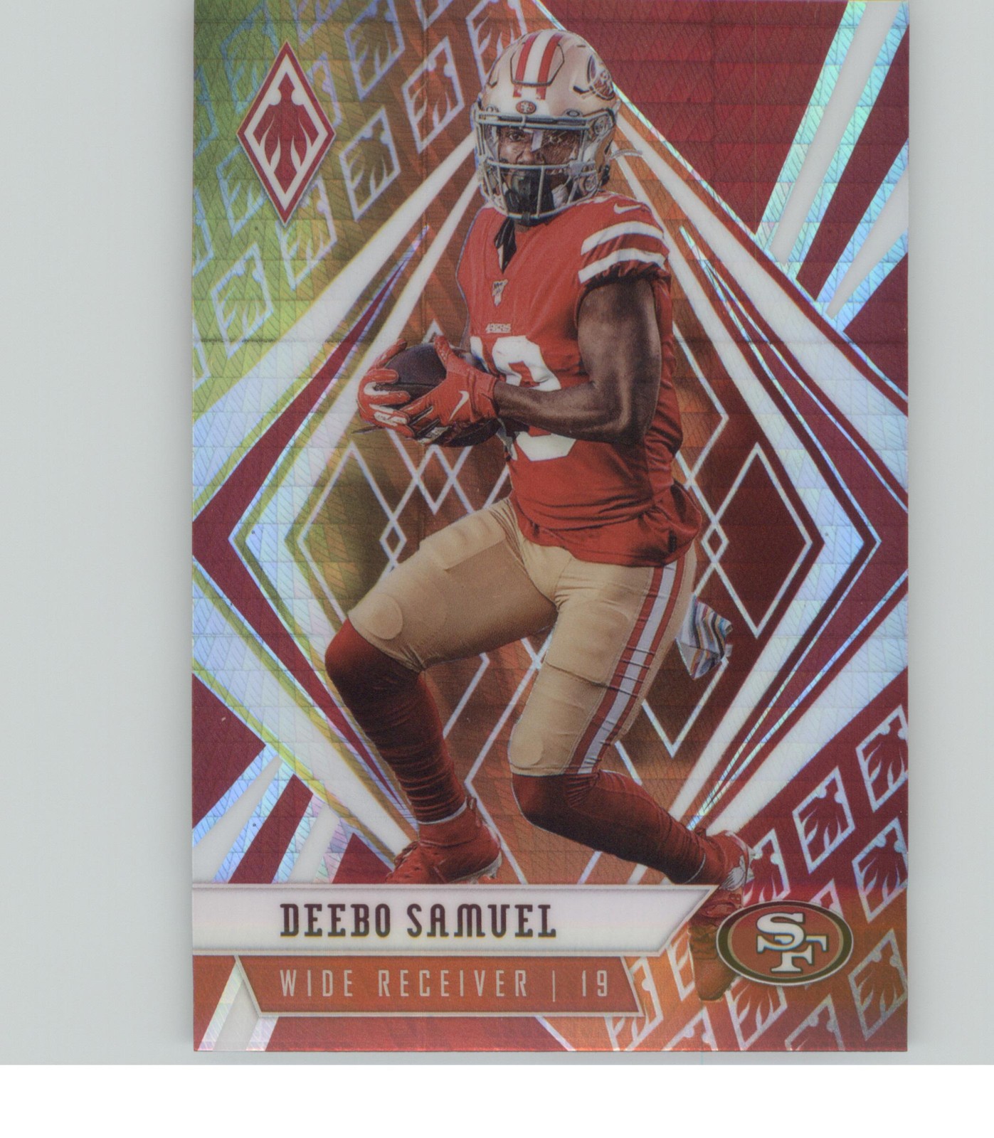 2020 Panini Phoenix #83 Deebo Samuel Fire Burst