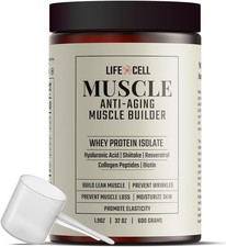 Whey Protein   Anti-Aging Muscle Builder with...