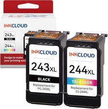 PG-243XL CL-244XL Ink Cartridges for Canon TR4520 TR4522 MG2520 MG2522 MG2922