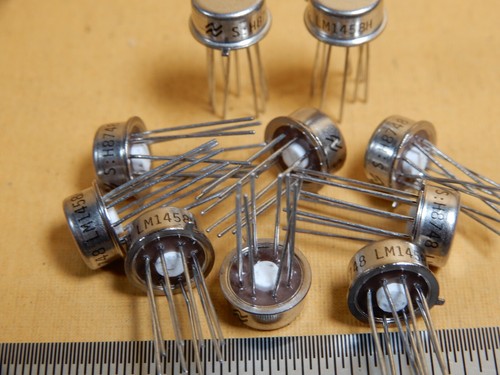 Amplificadores Operacionales National Semiconductor LM1458H Cantidad 10 NOS - Imagen 3 de 3