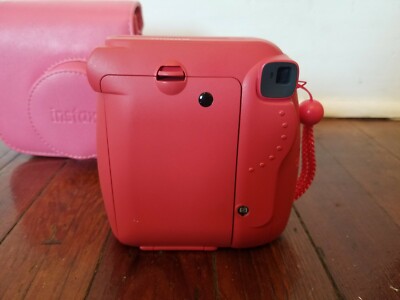 Fujifilm Instax Mini 8 Raspberry Instant Camera w/ Case, Untest