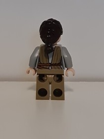 Lego SW0677 Rey Minifigure Minifig Dark Tan Tied Robe from Set 75192 75105 