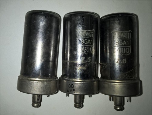 3 Röhrenlampen Typ 85A1 = 0E3 Spannungsstabilisator gebraucht geprüft