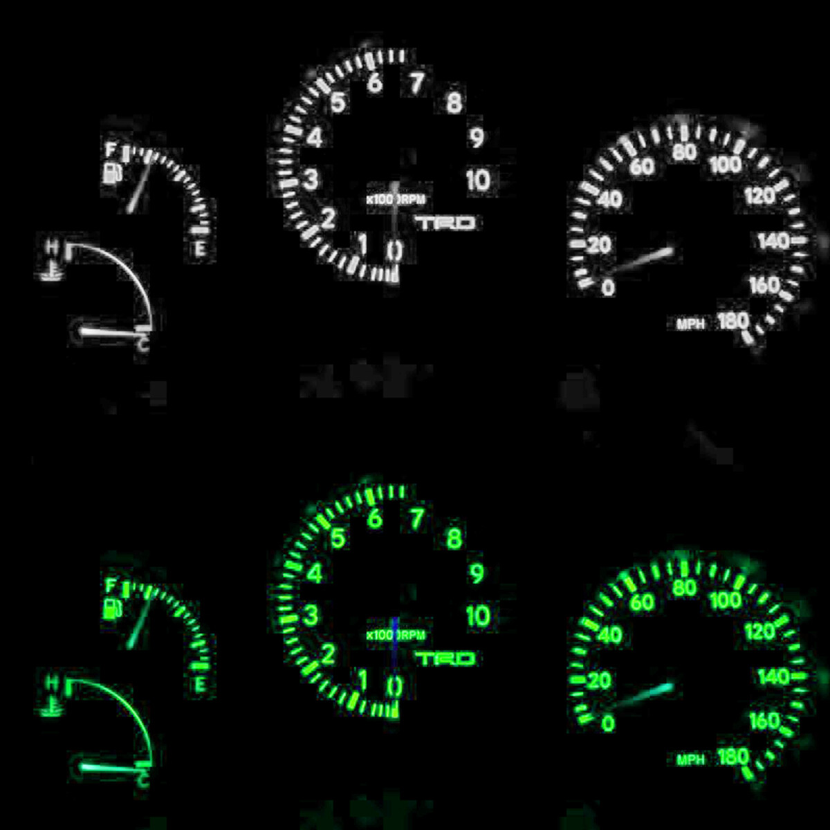 Dash Cluster Gauge Instrument Light Bulbs For 1993-1998 Toyota