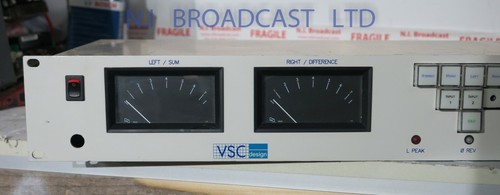 VSC design 2x audio ppm with 4x inputs, timecode and speaker output, REF2 - Picture 5 of 8