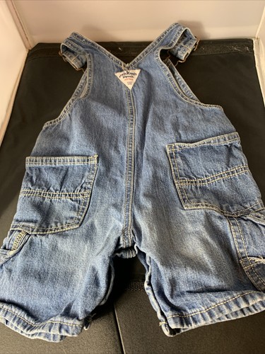 OshKosh b’gosh size 18m 18 months denim blue Jean overalls AG - Picture 6 of 8