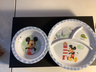 Disney Plates Plastic Disney Mickey Mouse Zak Designs 10