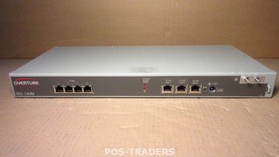Overture Networks ISG 140M 4-Port 10/100 Carrier Ethernet Over T1/E1 5266-900