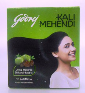 8 Sachets Pack 24grams Godrej BLACK HENNA Powder Hair Dye ...