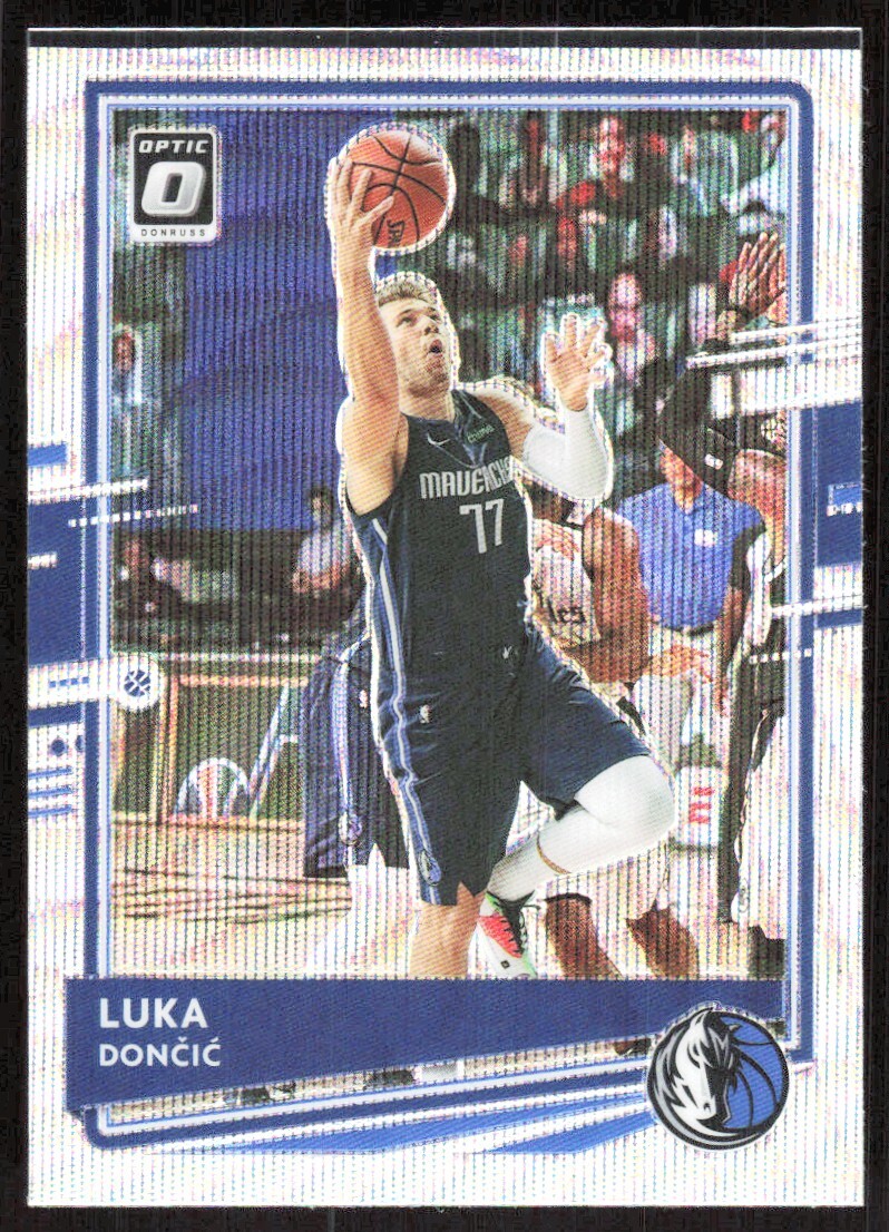 2020-21 3488C Donruss Optic FANATICS WAVE PRIZM Luka Doncic Dallas Mavericks #86