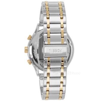 FOSSIL Fenmore Mens Multifunction Watch, Two-Tone Gold  display picture 1