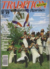 TRADITION N°29 CASQUE GARDE DU CORP / 1e EMPIRE ; GRENADIER SAXON /ARME BLANCHE